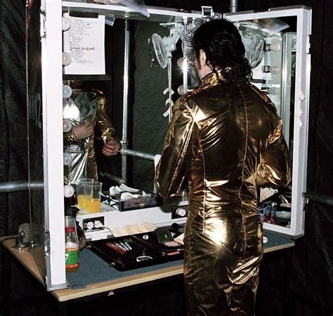 Backstage During The History Tour Michael Jackson Photo