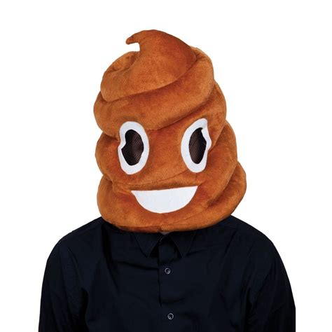 Wicked Costumes Poop Head Plush Mask