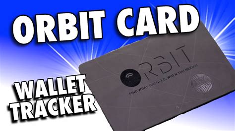 Orbit Card Bluetooth Tracker The Ultimate Wallet Tracker Youtube
