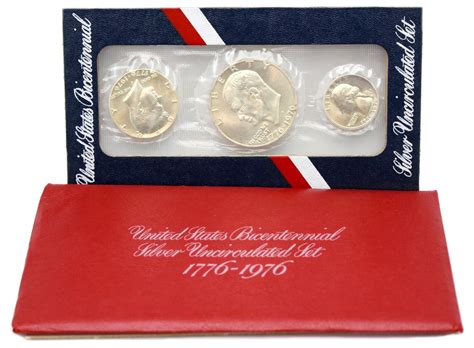 1976 Us Mint Silver Bicentennial Uncirculated Set
