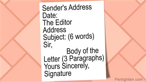 It can also be written to get published either through electronic or conventional mail. Letter to the Editor Format | Letter to the editor, Lettering, Writing