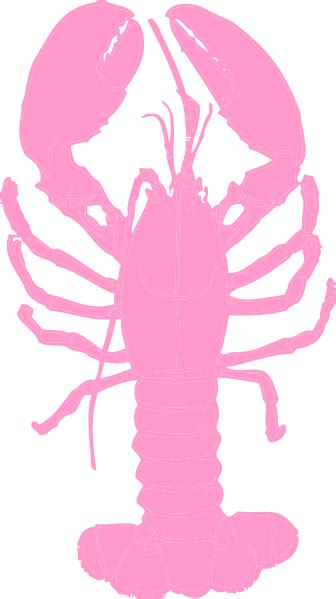 Pink Lobster Clip Art At Clker Vector Clip Art Clipartix