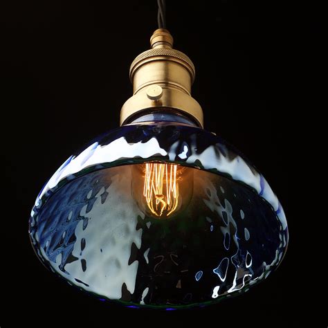 2023 Best Of Blue Mercury Glass Pendant Lights