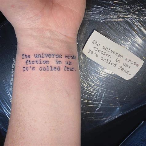 56 Meaningful Quote Tattoos To Inspire Lifetime Positivity Our