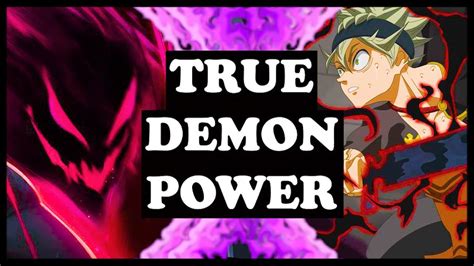 Astas True Demon Power Awakens Black Clover Asta Time Skip Power Up