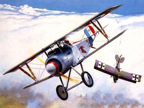 Nieuport 17 Georges Guynemer Ace Vintage Aircraft Aircraft Aircraft Art
