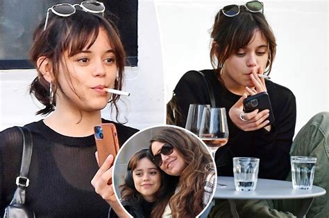 jenna ortega s mom posted about the dangers of smoking when daughter was seen smoking a