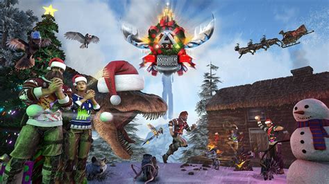 Видео Ark Winter Wonderland 4 Ark Survival Evolved