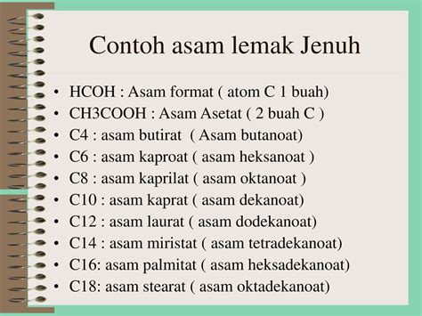 Detail Contoh Asam Lemak Tak Jenuh Koleksi Nomer 8