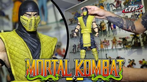 Learn some killer moves, including special ones, and kick some ass! Scorpion Mortal Kombat Estatuas Coleccionables - YouTube