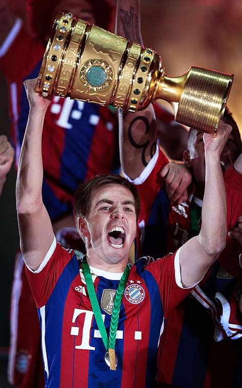 Berlin Germany May 17 Philipp Lahm Captain Of Bayern Muenchen With