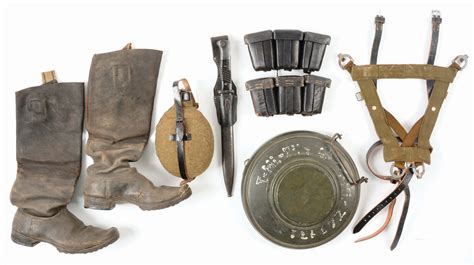 Lot Detail Lot Of 6 German World War Ii Equipment And Field Gear