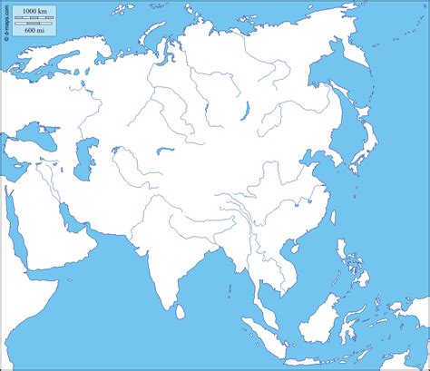 Lista Foto Mapa F Sico Mudo De Asia Para Imprimir En A Actualizar