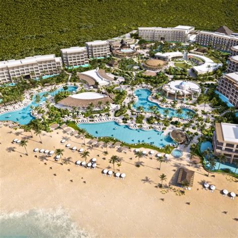 Aerial View Of The New Secrets Playa Blanca Costa Mujeres Travel Off Path
