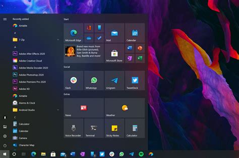 Hands On With Windows 10 October 2020 Update Highlighting New Features
