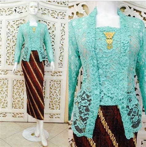 Model Kebaya Brokat Modern Buat Wisuda Wa 081392840553 Jual Dress