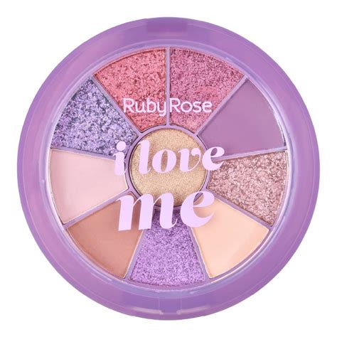 Paleta De Sombras Ruby Rose I Love Me PanVel Farmácias