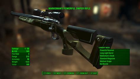 Sniper Rifle Retexture At Fallout 4 Nexus Mods And Community