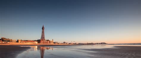 Free Images Seascape Beach Scenic Blackpool Tower Lancashire
