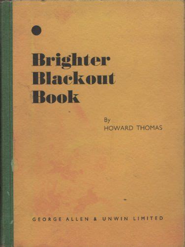 brighter blackout book by marjorie a banks howard thomas uk dp b00b4fzy1k