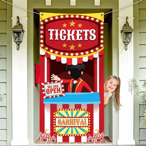 Buy Large Carnival Ticket Booth Banner Carnival Theme Party