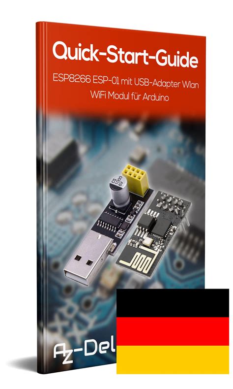Esp8266 Esp 01 Mit Usb Adapter Wlan Wifi Modul Az Delivery