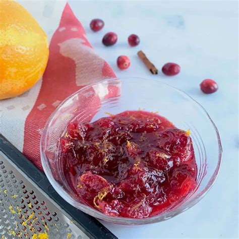 Cranberry Sauce Recipe With Orange Juice And Cinnamon Sticks Scentsy