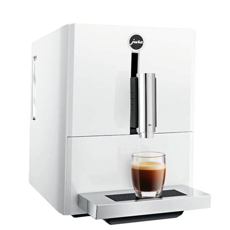 Jura A1 Espresso Machine Piano White Whole Latte Love