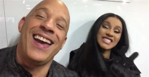 A previsão de estreia é maio de 2020. Vin Diesel revela que rapper Cardi B estará no elenco de ...