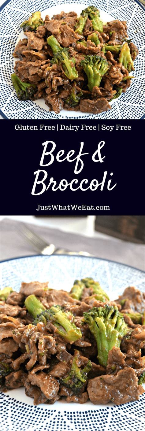 In this recipe, unfortunately, soaking produced a sticky, dense. Beef and Broccoli - Gluten Free, Dairy Free, & Soy Free ...