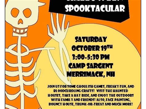 12th Annual Ymca Halloween Spooktacular Event At Camp Sargent
