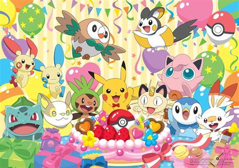 Pokemon Birthday Party 500 Pieces Buffalo Games Puzzle Warehouse