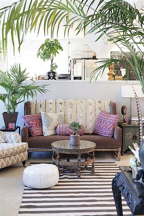 46 Bohemian Chic Living Rooms For Inspired Living Chique Woonkamer
