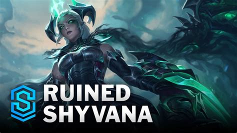 Ruined Shyvana Skin Spotlight League Of Legends Game Videos