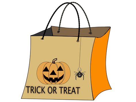 Trick Or Treat Bag Clipart Clip Art Library