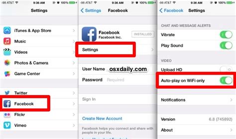 Stop Auto Playing Videos On Facebook For Ios To Conserve