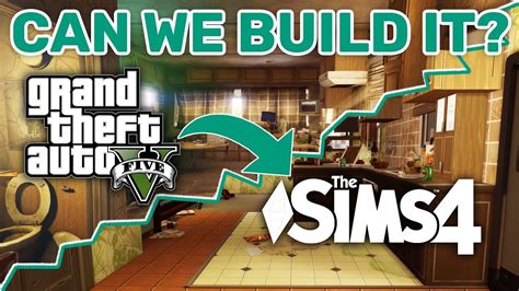 Gta 5 Meets The Sims 4 Can We Build It Gta 5 Sims 4 Speed Build