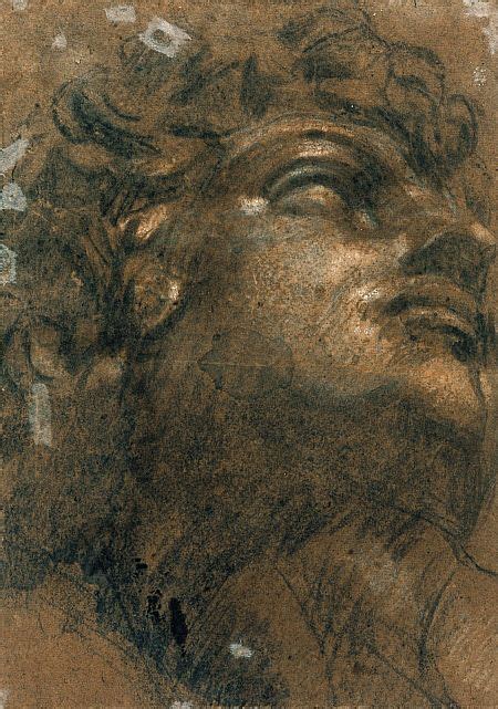 Domenico Tintoretto ‘the Head Of Giuliano De Medici After Michelangelo