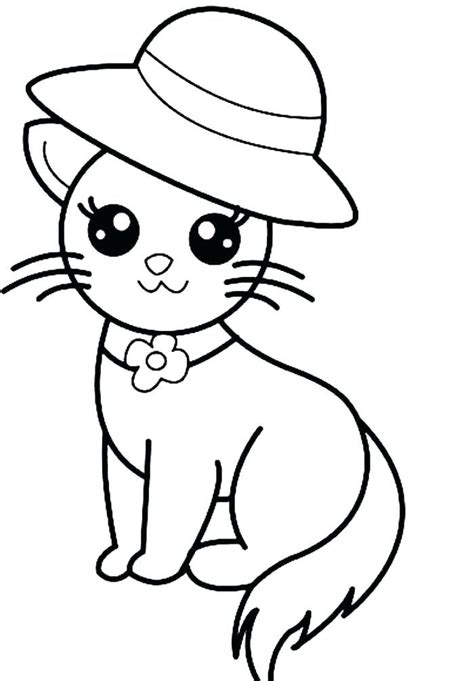 Animal coloring pagesprintable coloring pages for kids: dog and cat coloring pages printable charming cats ...