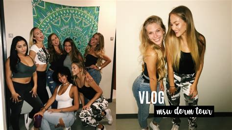 95 99 Vlog Montclair State Move In Dorm Tour And College Parties