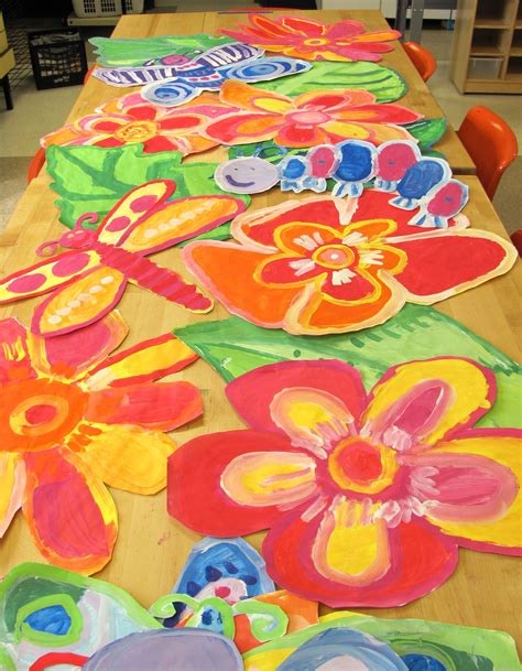 Collaborative 2nd Grade Painting Teaching Art Pinterest