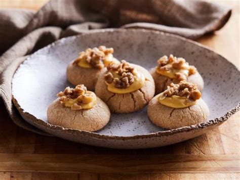 Pumpkin Pie Thumbprint Cookies Recipe Eddie Jackson Food Network