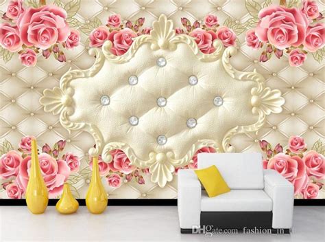 Luxury 3d Wallpaper Elegant Photo Wallpaper Rose Flower