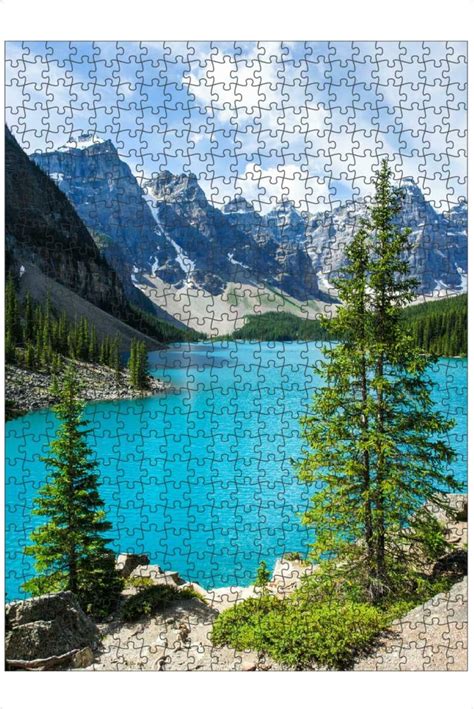 Artboxone Ravensburger Puzzle L 500 Teile Natur Moraine Lake Banff