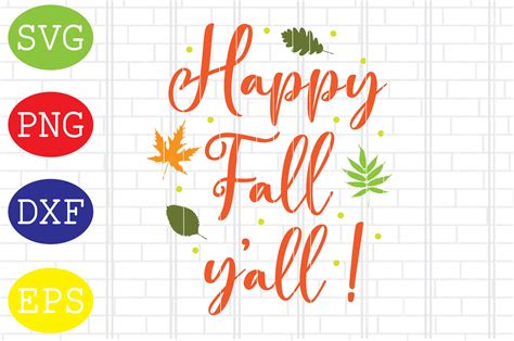 Happy Fall Yall Svg Welcome Fall Svg Graphic By Digitalsvgfiles