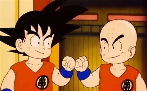 Asi Se Ven Goku Y Krilin Dibujado Por Kishimoto