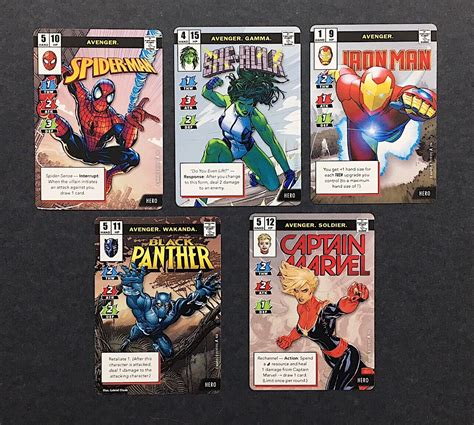 New Marvel Champions Promo Character Cards Grelly Usa