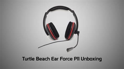 Turtle Beach Ear Force P For Ps Unboxing Audio Test Youtube