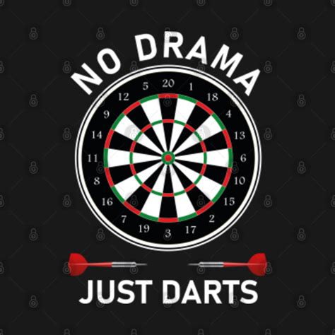 No Drama Just Darts Funny Dart Player Dart Throwing Kids Hoodie