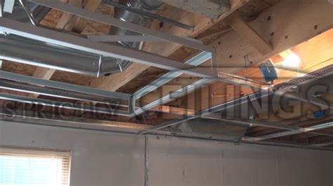 How To Install A Drop Ceiling Around Duct Work